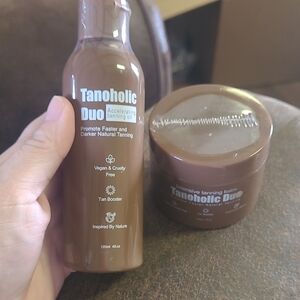 Duo Accelerating Tanning Oil & Balm - Brown
